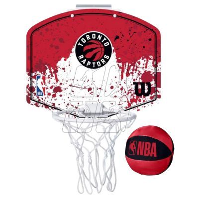 2. Tablica do koszykówki Wilson NBA Team Toronto Raptors Mini Hoop WTBA1302TOR