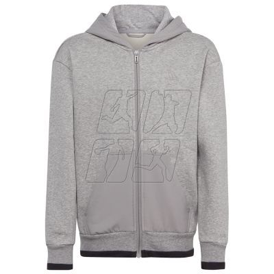 2. Bluza adidas Fleece Full-Zip Hoody Jr IC5008