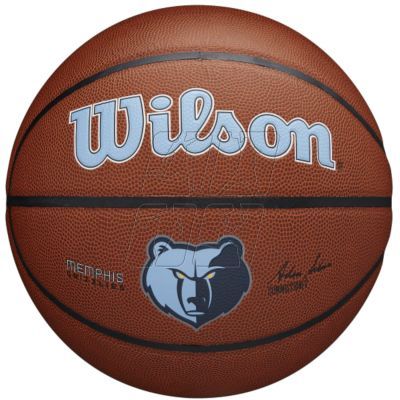 2. Piłka do koszykówki Wilson Team Alliance Memphis Grizzlies Ball WTB3100XBMEM