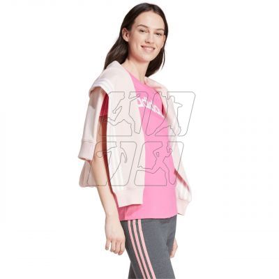 4. Koszulka adidas Loungewear Essentials Slim Logo Tee W IY9191