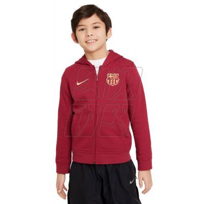 3. Bluza Nike FC Barcelona Club Jr FJ5608-620