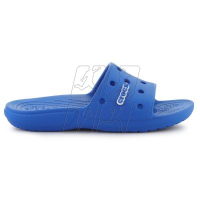 7. Klapki Classic Crocs Slide Blue Bolt U 206121-4KZ