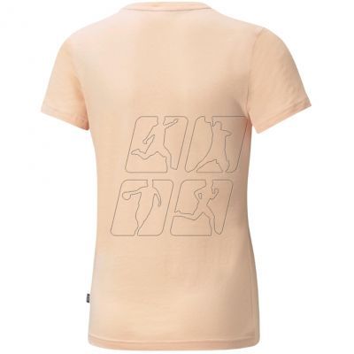 2. Koszulka Puma ESS+ Logo Tee Jr 587041 91