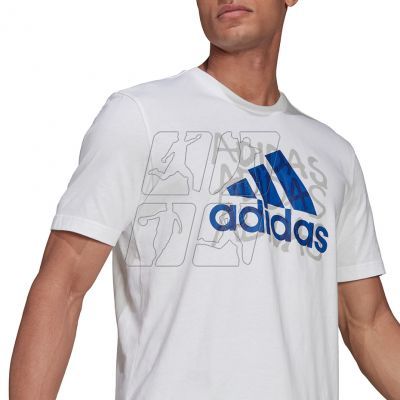 5. Koszulka adidas Overspray Graphic Tee M GS6306