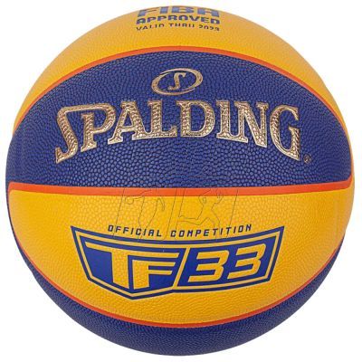 2. Piłka do koszykówki Spalding TF-33 Official Ball 76862Z