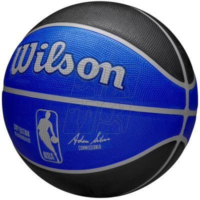 2. Piłka do koszykówki Wilson NBA Team City Edition Dallas Mavericks WZ4024207XB 