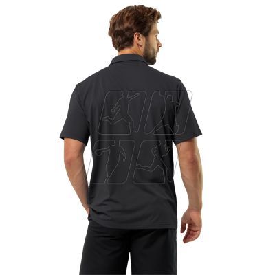 3. Koszulka Jack Wolfskin Delfami Polo Shirt M 1809801-6000 