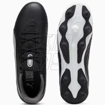 7. Buty piłkarskie Puma King Match FG/AG Jr 108048-01