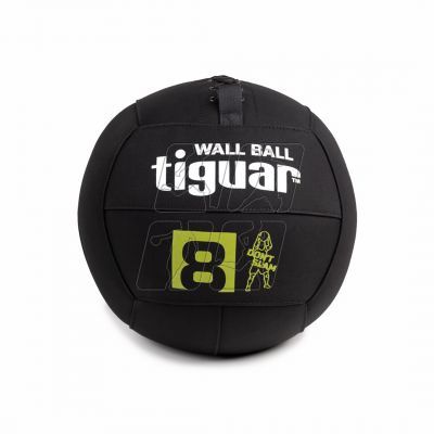 4. Piłka lekarska tiguar wallball 8 kg TI-WB008