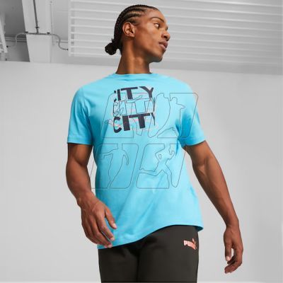 2. Koszulka Puma Manchester City FtbCore Graphic Tee M 772950 25