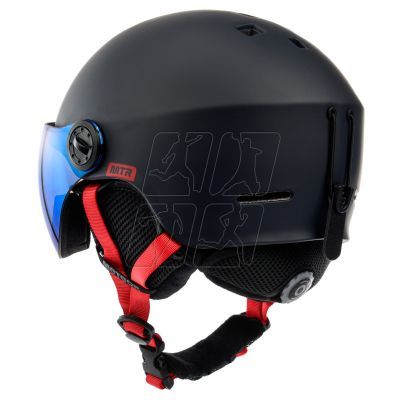 11. Kask narciarski Meteor Falven granatowy 24974-24976