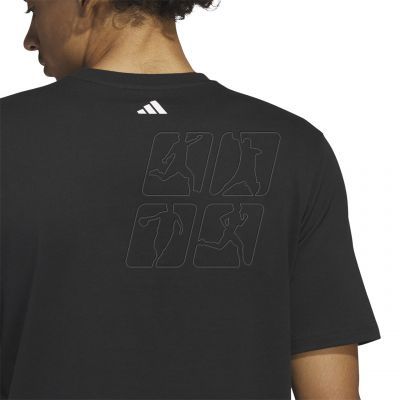 6. Koszulka adidas Lil' Stripe Basketball Graphic Tee M IC1867