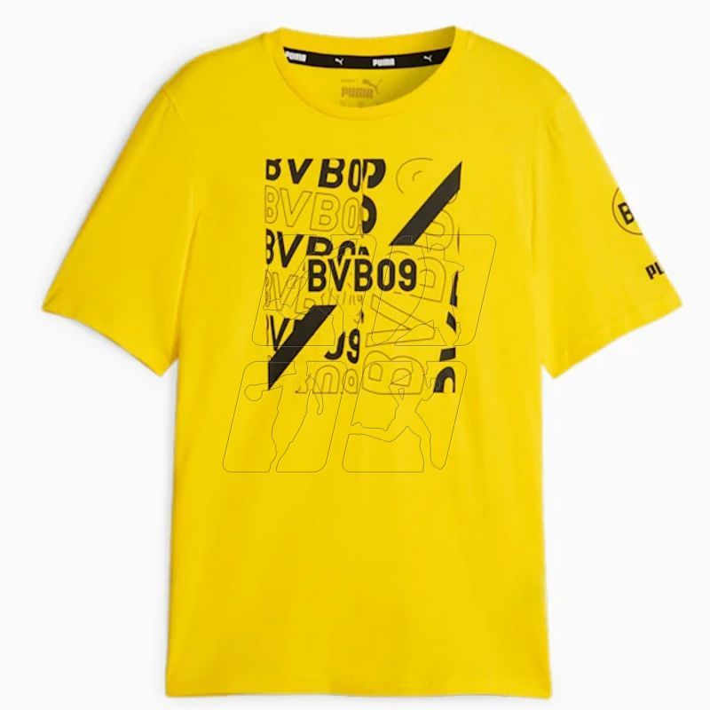 Koszulka Puma Borussia Dortmund FtbCore Graphic Tee M 771857-01