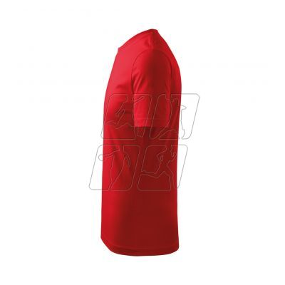2. Koszulka Malfini Basic Jr MLI-13807 czerwony