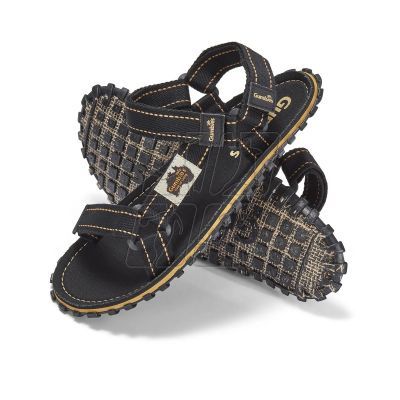 2. Sandały Gumbies Tracker Sandals Unisex Black M GU-SATRA001