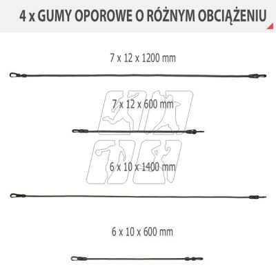 19. Zestaw do ćwiczeń siłowych TX02 