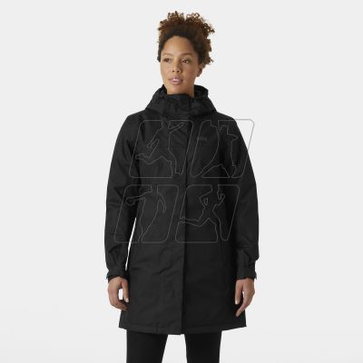 6. Kurtka, płaszcz Helly Hansen przeciwdeszczowy Vancouver Fleece Lined Coat W 54268 990