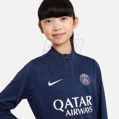 8. Bluza Nike PSG DF Academy Pro Drill Top Jr FQ0029-411