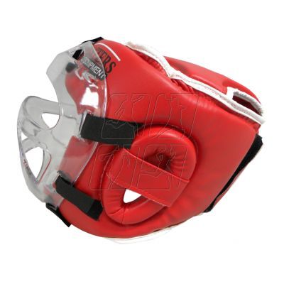 15. Kask bokserski Masters z maską KSSPU-M (WAKO APPROVED) 02119891-M02