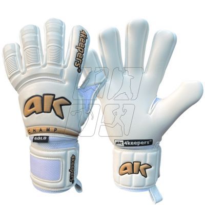 4. Rękawice bramkarskie 4keepers Champ Gold VI NC M S906449