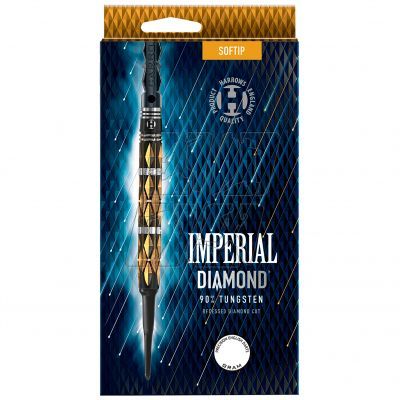 12. Rzutki Harrows RED HORIZON 90% softip ImperialDiamond