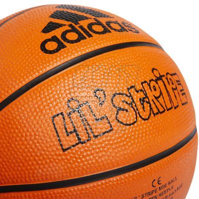 4. Piłka do koszykówki adidas Lil Strip Mini Ball HM4973