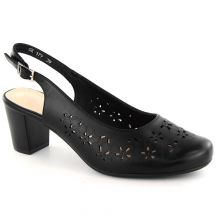 Sandały ażurowe Sergio Leone W SK436A czarne