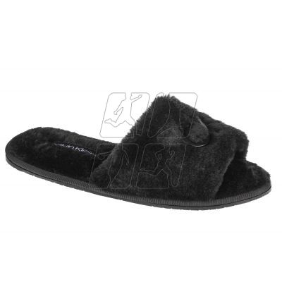 Kapcie Calvin Klein Slipper Sandal Fur W HW0HW00634-BAX
