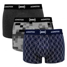 Bokserki Monotox Basics Boxer Brief 3-pak M MX21066