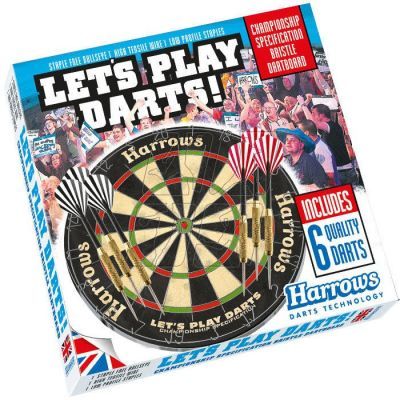 2. Zestaw Harrows Let's Play Darts Game Set HS-TNK-000013312