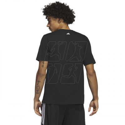 2. Koszulka adidas Lil' Stripe Basketball Graphic Tee M IC1867