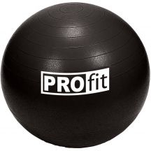 Piłka gimnastyczna PROfit 85cm czarna z pompką DK2102