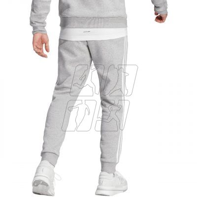2. Spodnie adidas Essentials Fleece 3-Stripes Tapered Cuff M IJ6494