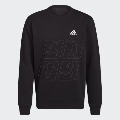 4. Bluza adidas Essentials Fleece Sweatshirt M GV5295