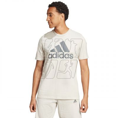 3. Koszulka adidas Essentials Single Jersey Big Logo M IX0139