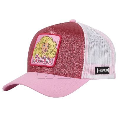 Czapka z daszkiem Capslab Trucker Barbie Cap CL-BA1-2-CT-BA18