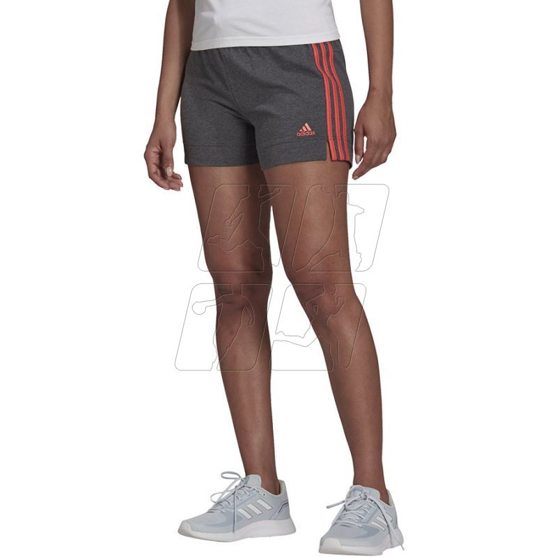 Spodenki adidas Essentials Slim 3 Stripes Shorts W HD1810