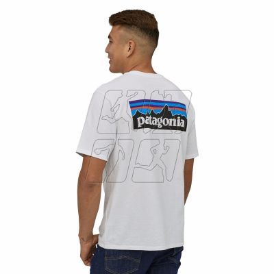 2. Koszulka Patagonia P-6 Logo Responsibili-Tee M 38504-WHI