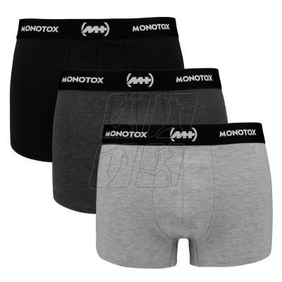 Bokserki Monotox Basics Boxer Brief 3-pak M MX21061