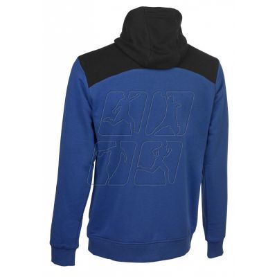 2. Bluza Select Oxford Zip Hoodie M T26-01841 niebiesko/ czarna