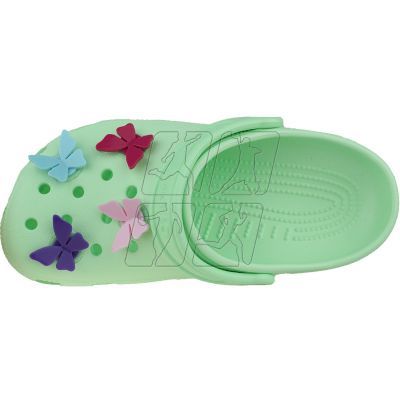 3. Klapki Crocs Classic Butterfly Charm Clog Jr 206179-3TI