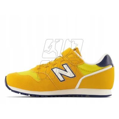 2. Buty sportowe dla chłopca/dziewczynki New Balance NB 373 zamszowe elementy żółte (YV373XW2)