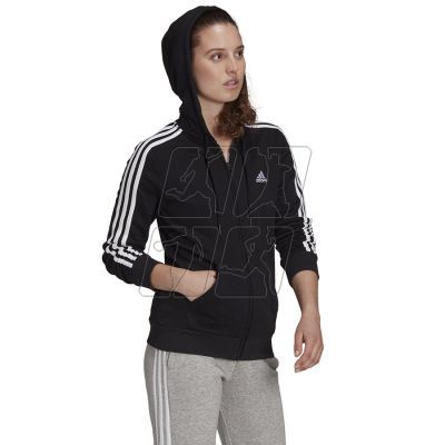 8. Bluza adidas 3 Stripes FL Full-Zip Hoodie W GM5567