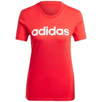 Koszulka adidas Loungewear Essentials Slim Logo Tee W IY9189