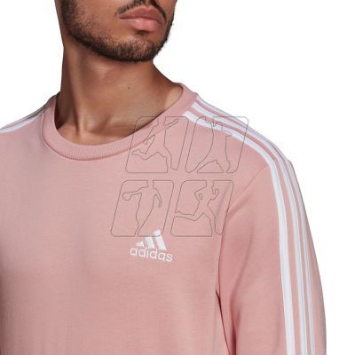 3. Bluza adidas M 3S FT SWT M HE4417