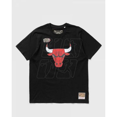 5. Koszulka Mitchell & Ness NBA Chicago Bulls Team Logo Tee M BMTRINTL1051-CBUBLCK