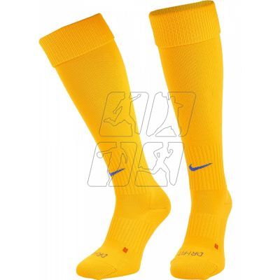 Getry Nike Classic II Cush Over-the-Calf SX5728-740 w kolorze żółtym z systemem Dri-Fit