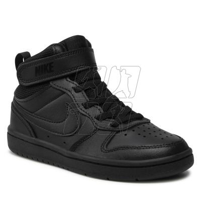 2. Buty Nike Court Borough Mid 2 Jr CD7783-001