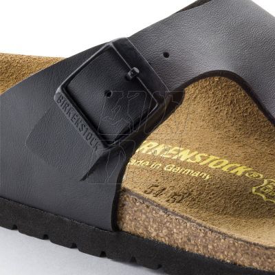 3. Japonki damskie Birkenstock Ramses Birko-Flor Black czarne narrow wąskie (44793)