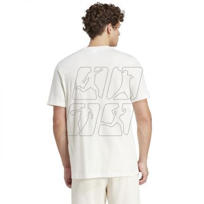 2. Koszulka adidas Essentials Single Jersey Embroidered Small Logo Tee M IS1318